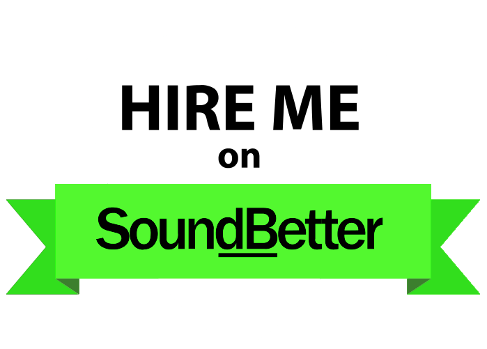 Hire me on SoundBetter