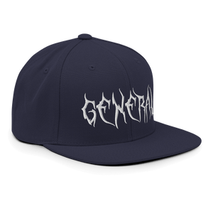 General Snapback CapCommand attention with the General Snapback Cap – a classic fit, flat brim, and full buckram structure for timeless appeal. The adjustable snap closure ensures comfort in a one-size-fits-most design. Crafted exclusively for you upon or