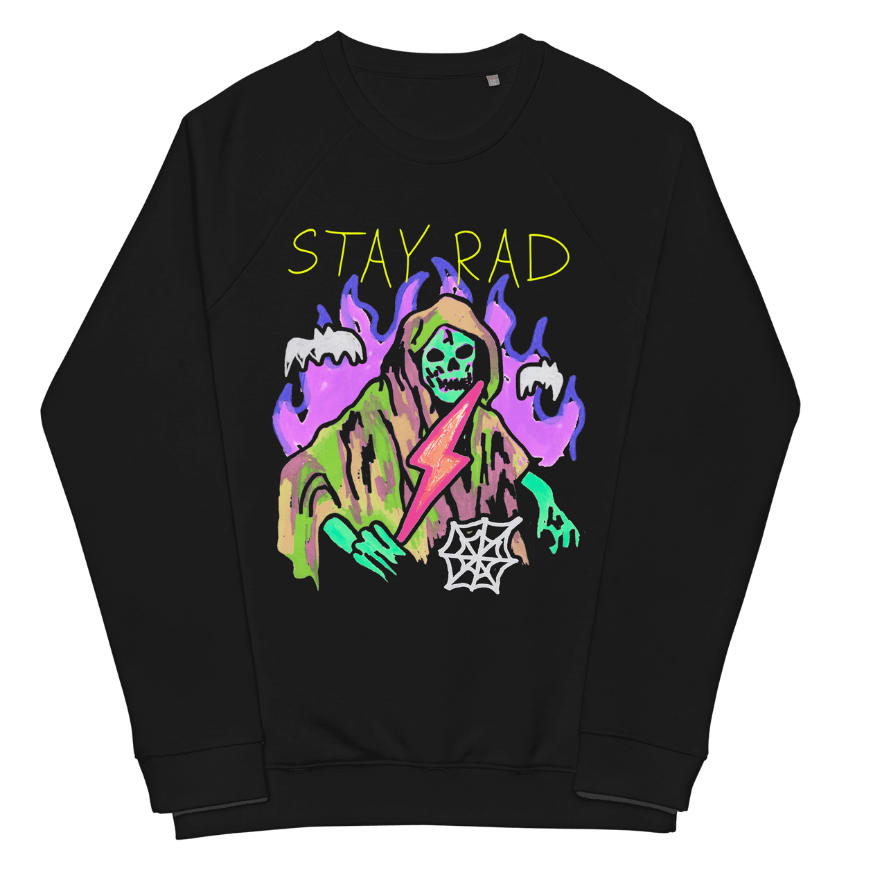 Stay Rad Raglan Sweatshirt - Cozy & Cool