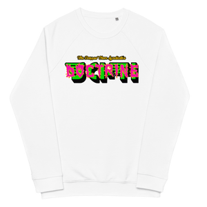 Sci-Fi Doctrine Raglan SweatshirtImmerse yourself in comfort and style with the Sci-Fi Doctrine Raglan Sweatshirt. Achieve both tasks effortlessly with this unisex organic gem. Its brushed fleece lining feels like a cloud of softness, while the 100% cotto