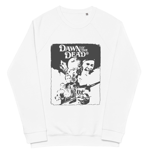 Dawn Of The Dead Grunge Raglan SweatshirtElevate your comfort and style game with our Dawn Of The Dead Grunge Raglan Sweatshirt. It's not just a garment; it's a checklist for feeling comfy and looking effortlessly stylish. Our unisex organic raglan sweats